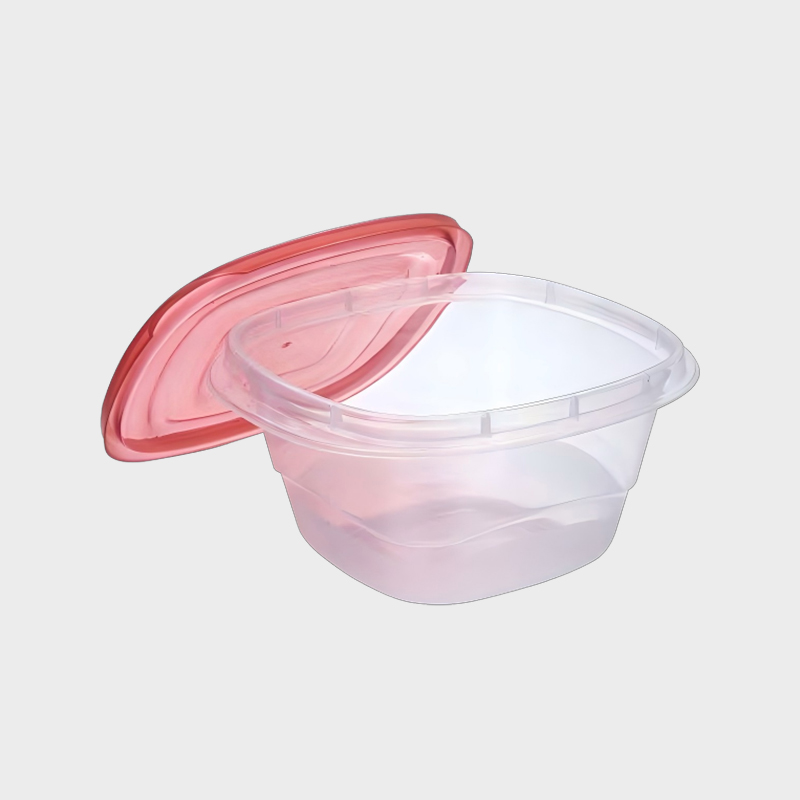 PFB008 1200ml 정사각형 PP 식품 및 농업 보관 용기 세트